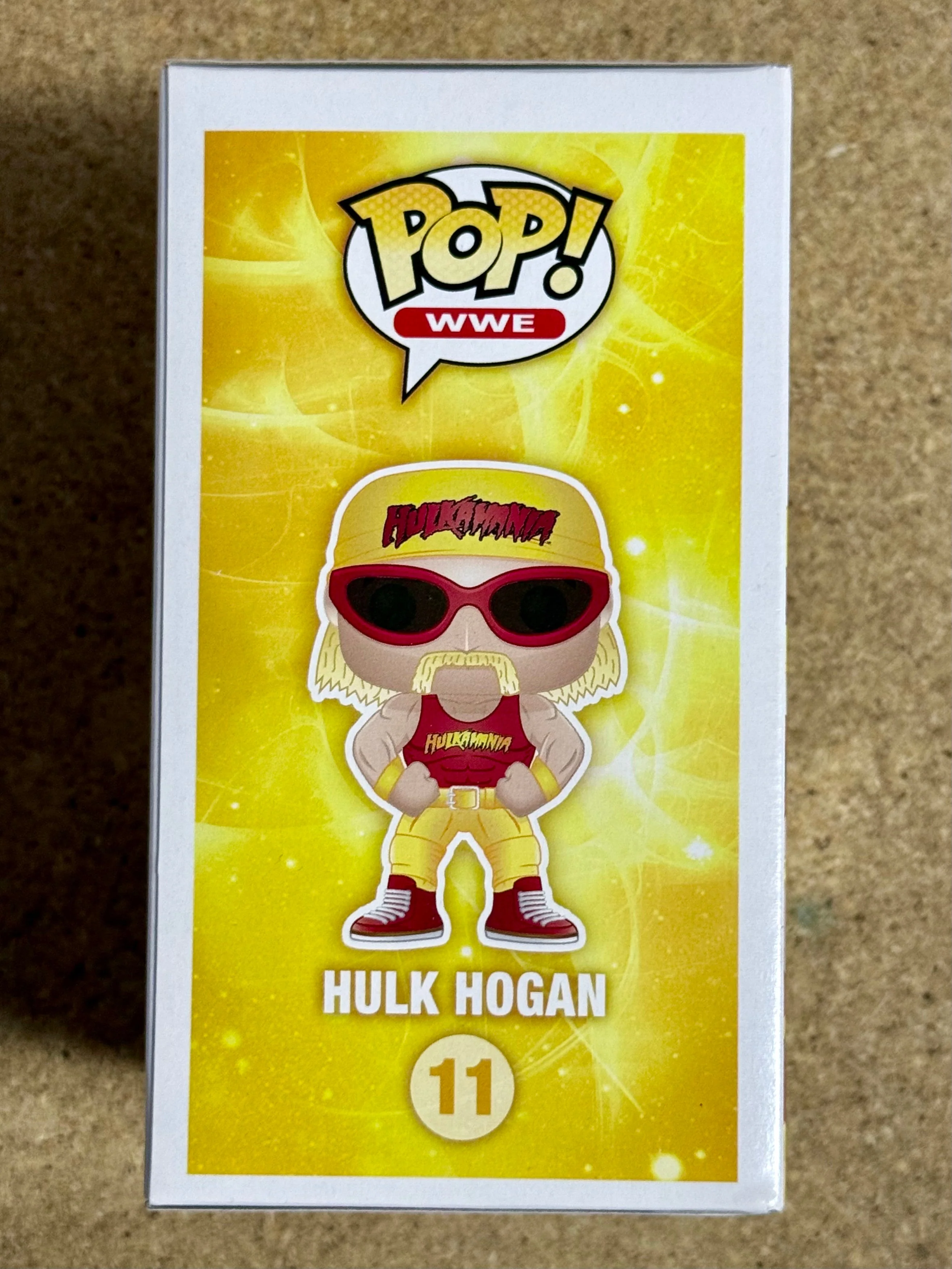 Funko Pop! WWE Hulk Hogan #11 Wrestling Vaulted 2014 Hulkamania HOF 2021 - Image 3