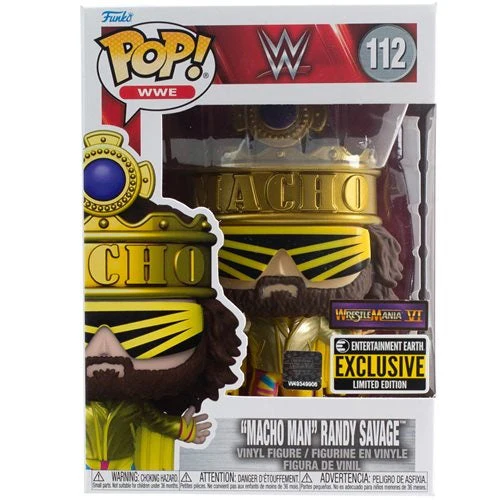 Funko POP! WWE: Metallic King Macho Man - Entertainment Earth Exclusive - Image 11