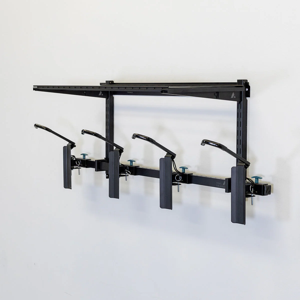 G-Swivel Bike + Shelf | Adjustable Wall Storage System | Holds 4 Bikes - Image 2
