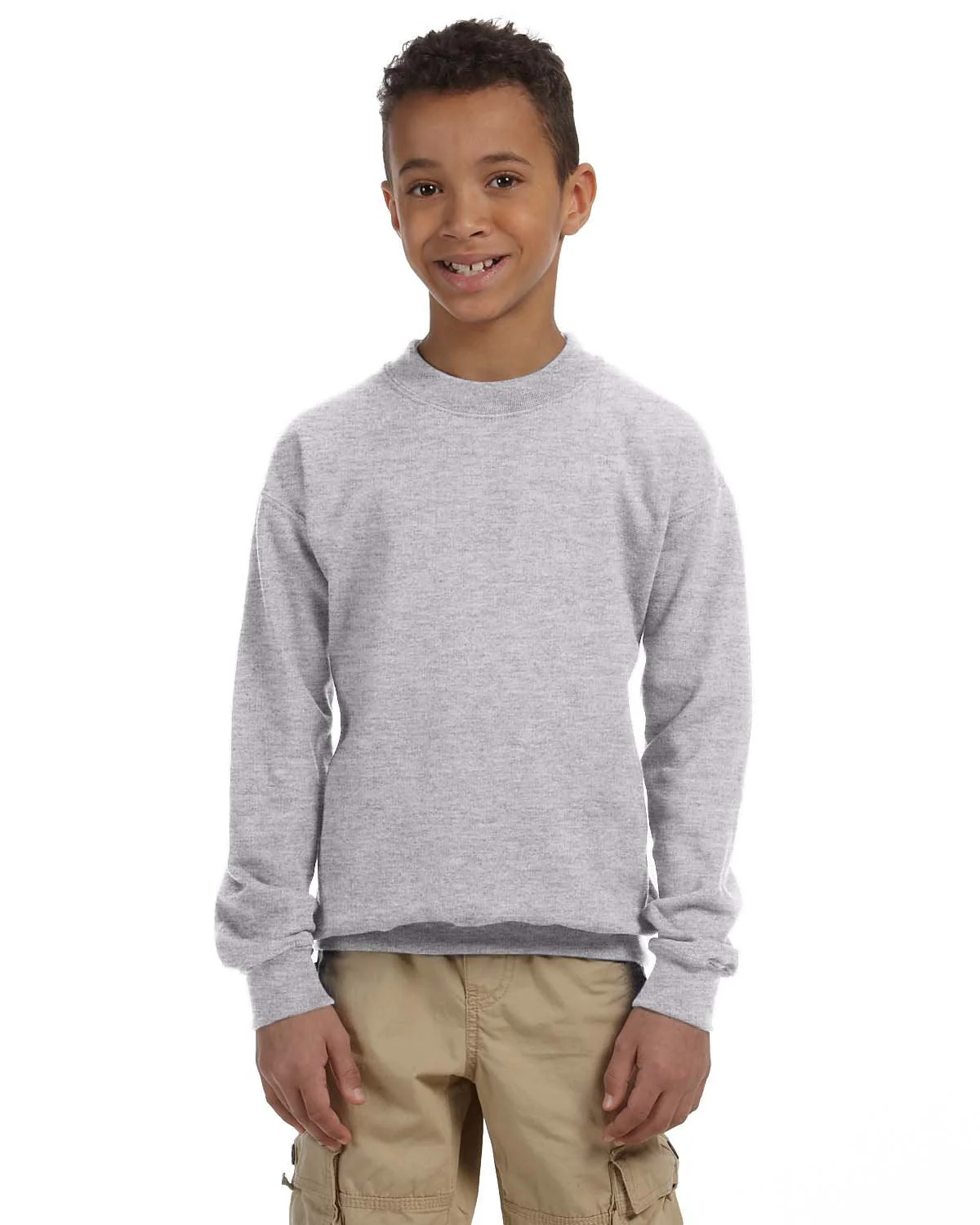 Gildan G180B Youth Heavy Blend 50/50 Fleece Crew - Image 11