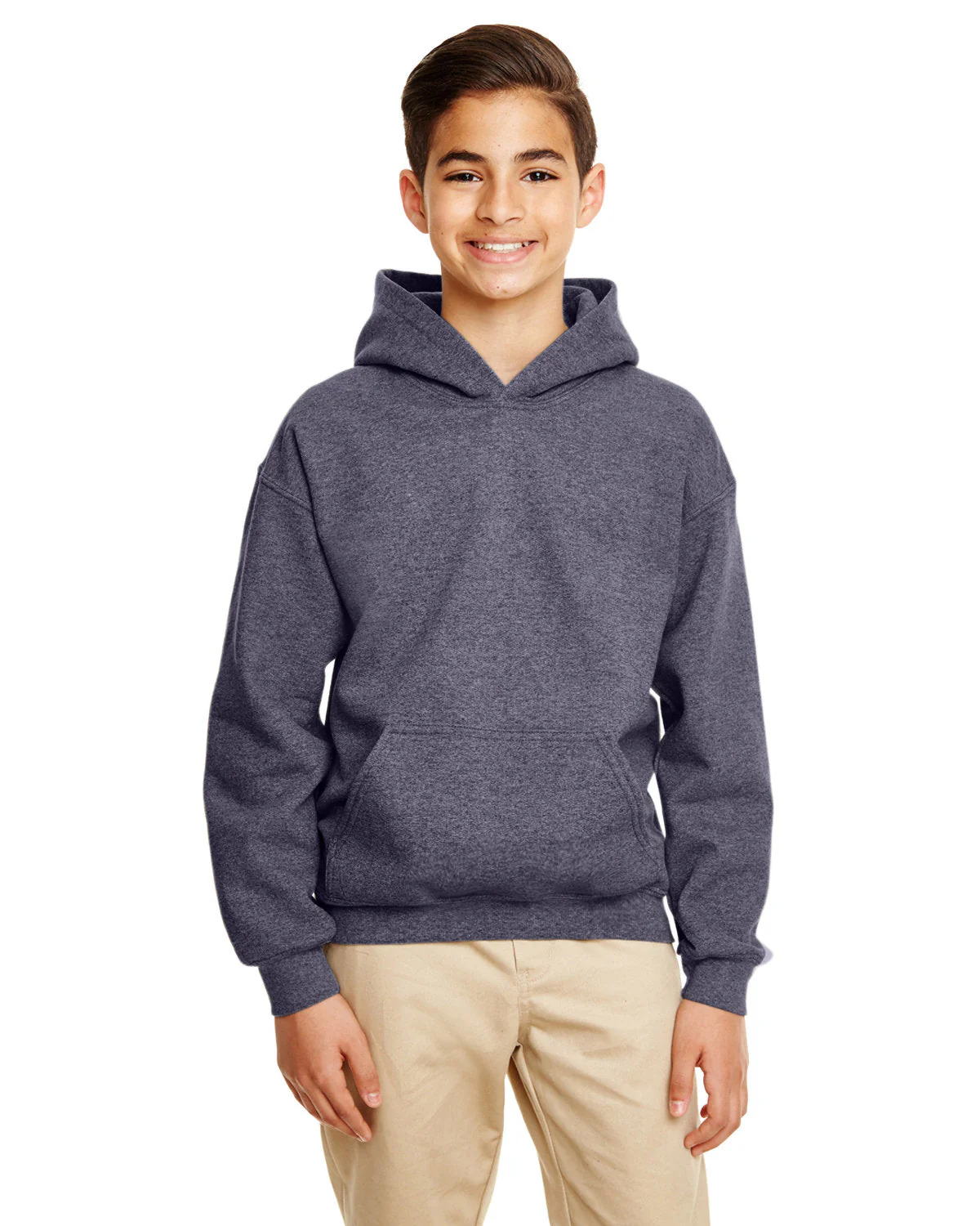 Gildan G185B Youth Heavy Blend 50/50 Hooded Sweatshirt - Image 10