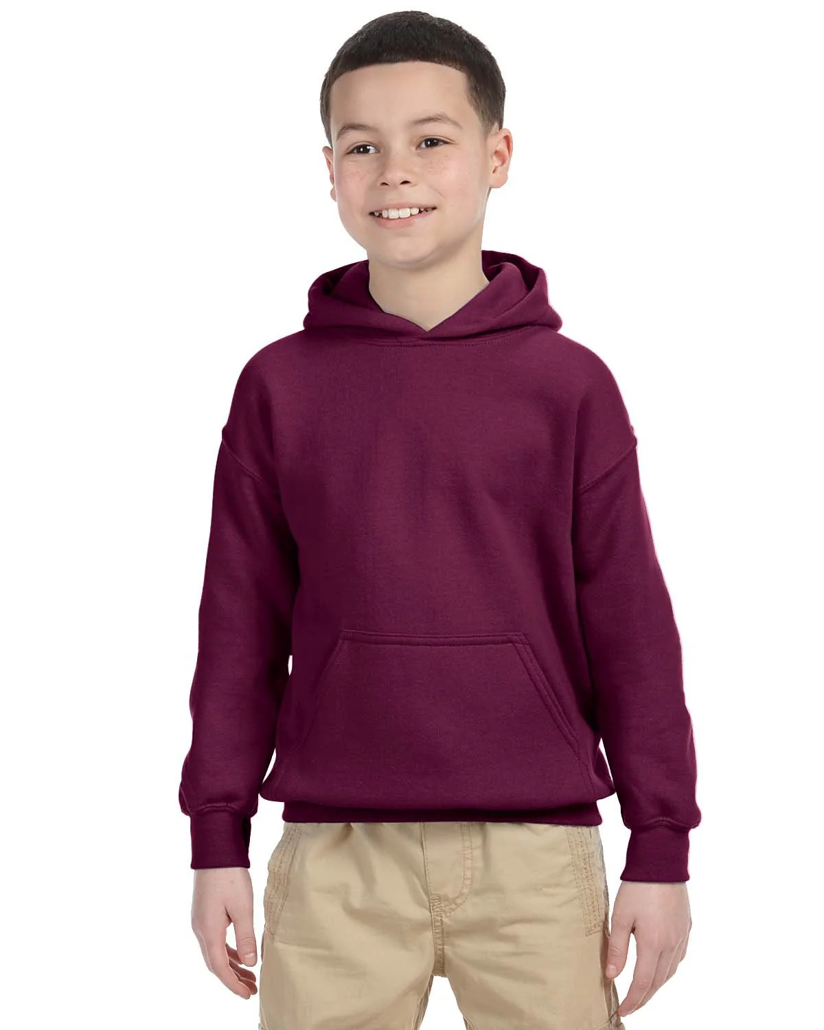 Gildan G185B Youth Heavy Blend 50/50 Hooded Sweatshirt - Image 13