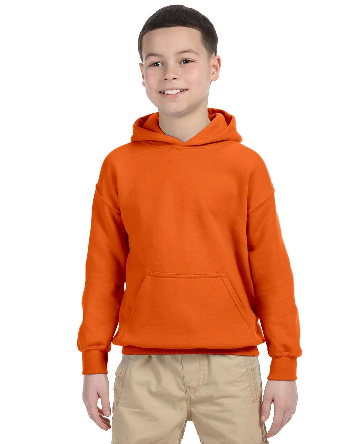 Gildan G185B Youth Heavy Blend 50/50 Hooded Sweatshirt - Image 15