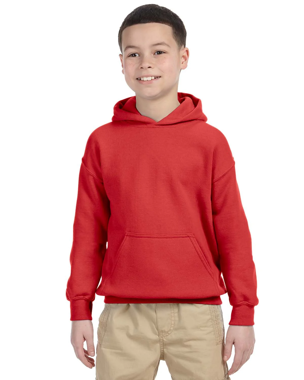 Gildan G185B Youth Heavy Blend 50/50 Hooded Sweatshirt - Image 17