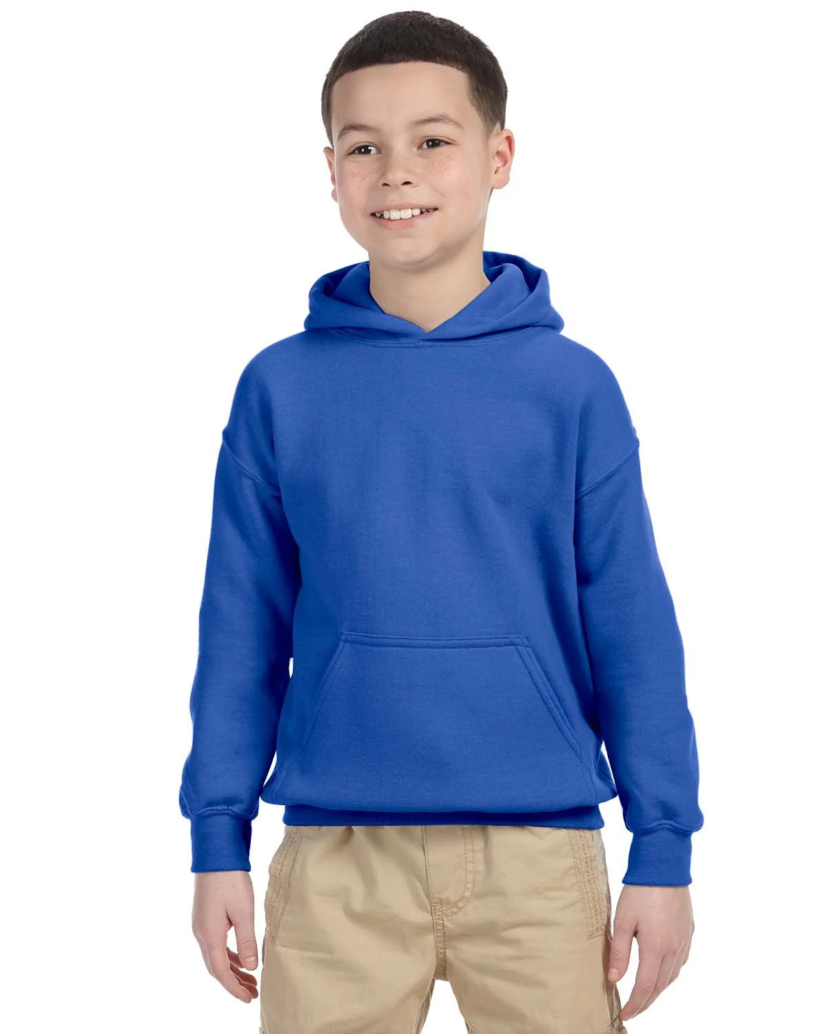 Gildan G185B Youth Heavy Blend 50/50 Hooded Sweatshirt - Image 18