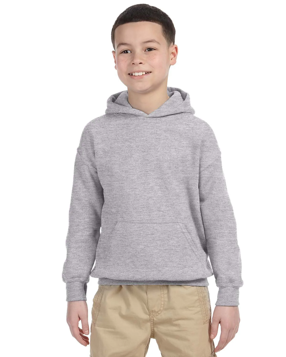 Gildan G185B Youth Heavy Blend 50/50 Hooded Sweatshirt - Image 19