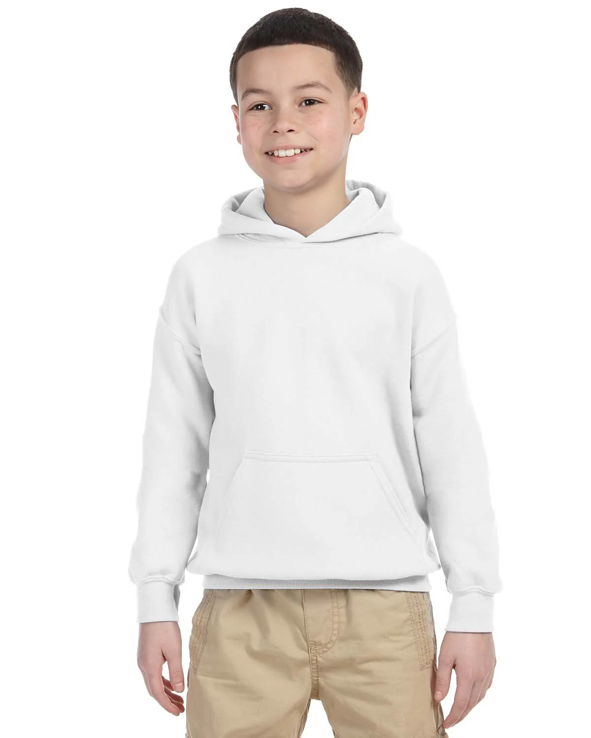 Gildan G185B Youth Heavy Blend 50/50 Hooded Sweatshirt - Image 21