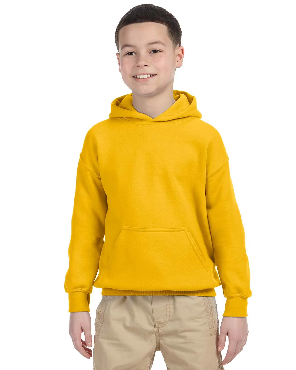 Gildan G185B Youth Heavy Blend 50/50 Hooded Sweatshirt - Image 7