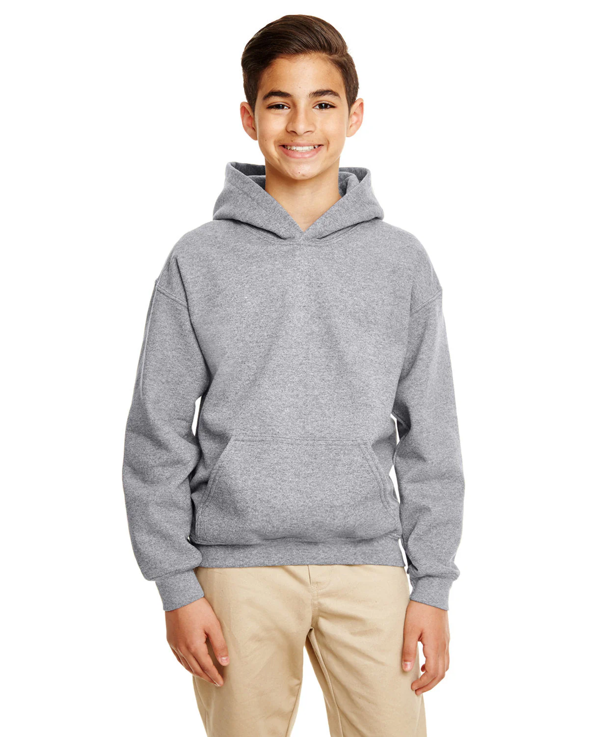 Gildan G185B Youth Heavy Blend 50/50 Hooded Sweatshirt - Image 8