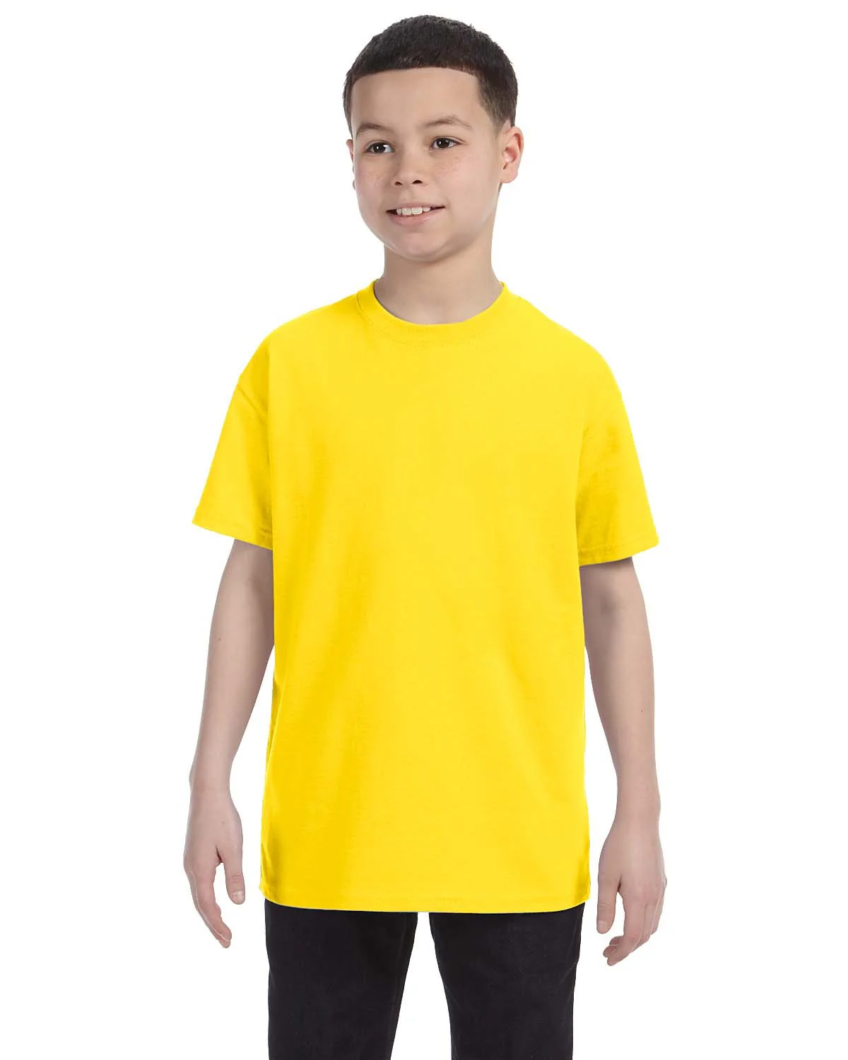 Gildan G500B Youth Heavy Cotton T-Shirt - Image 10