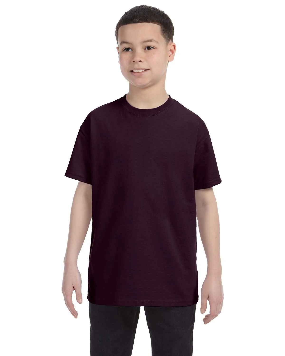 Gildan G500B Youth Heavy Cotton T-Shirt - Image 11