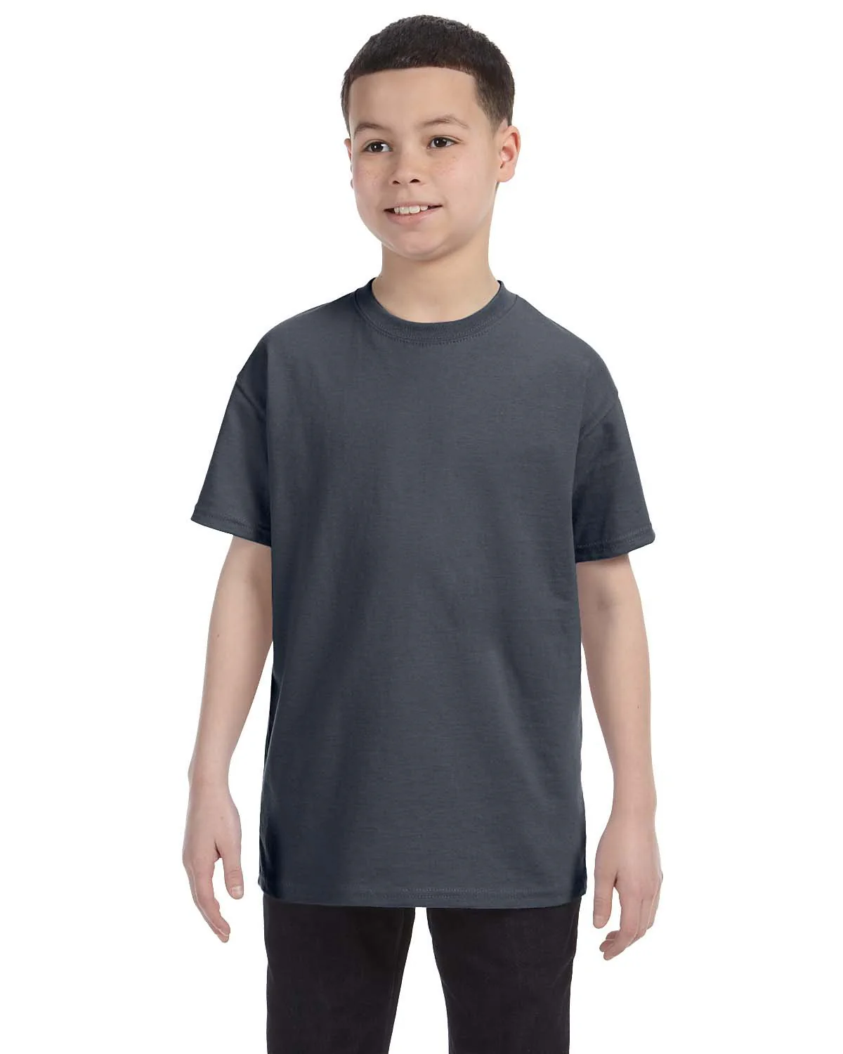 Gildan G500B Youth Heavy Cotton T-Shirt - Image 12