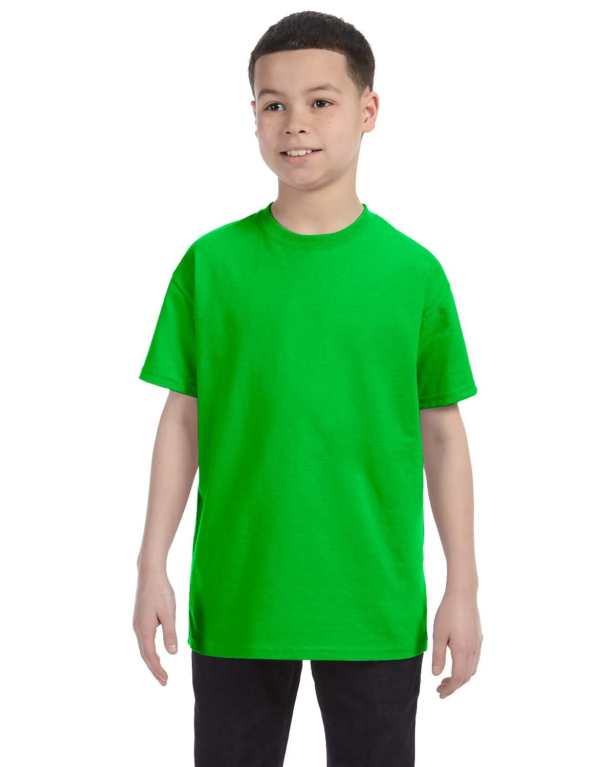 Gildan G500B Youth Heavy Cotton T-Shirt - Image 13