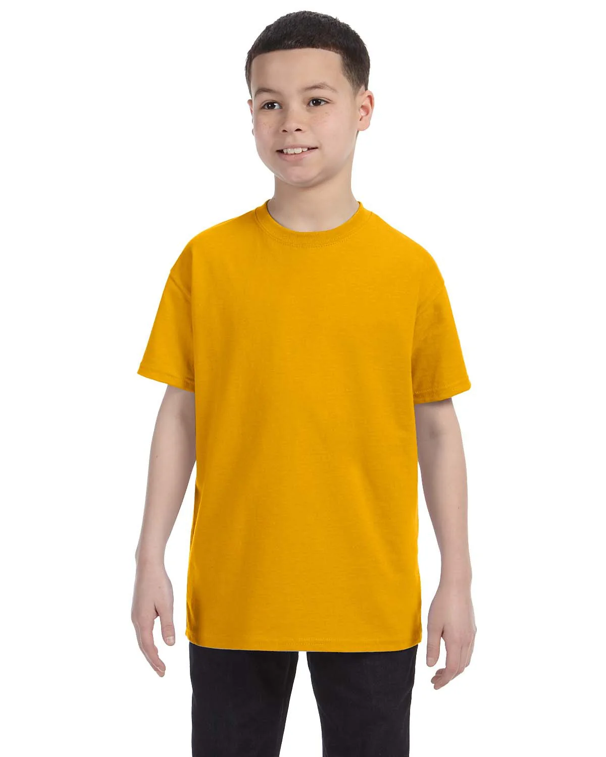 Gildan G500B Youth Heavy Cotton T-Shirt - Image 16
