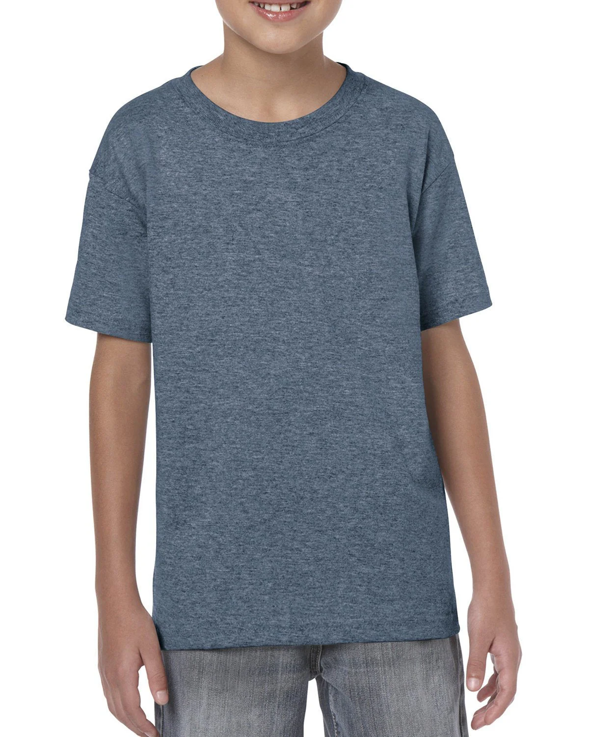 Gildan G500B Youth Heavy Cotton T-Shirt - Image 18