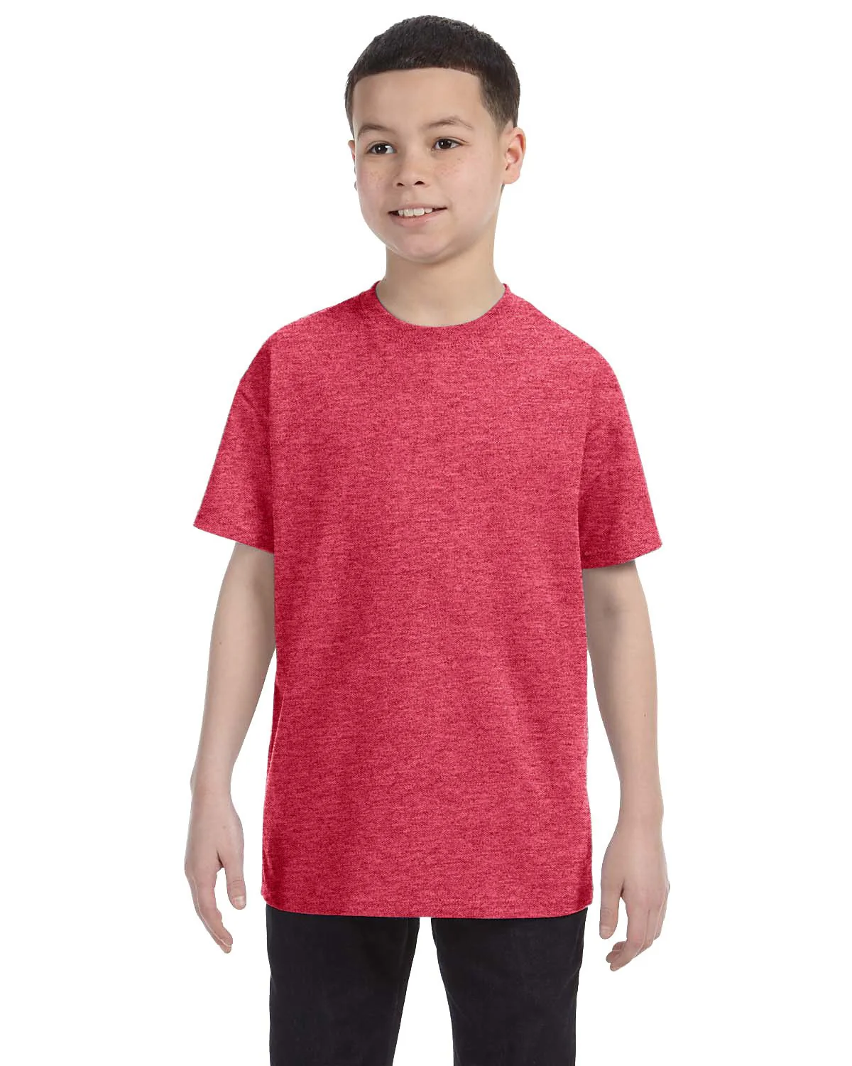 Gildan G500B Youth Heavy Cotton T-Shirt - Image 19