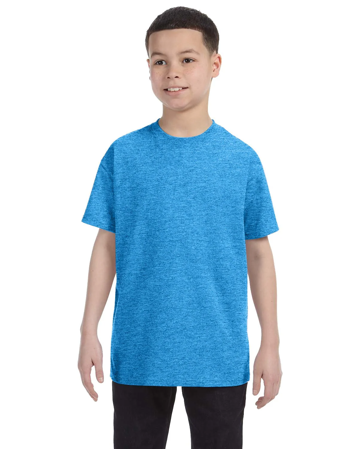 Gildan G500B Youth Heavy Cotton T-Shirt - Image 20