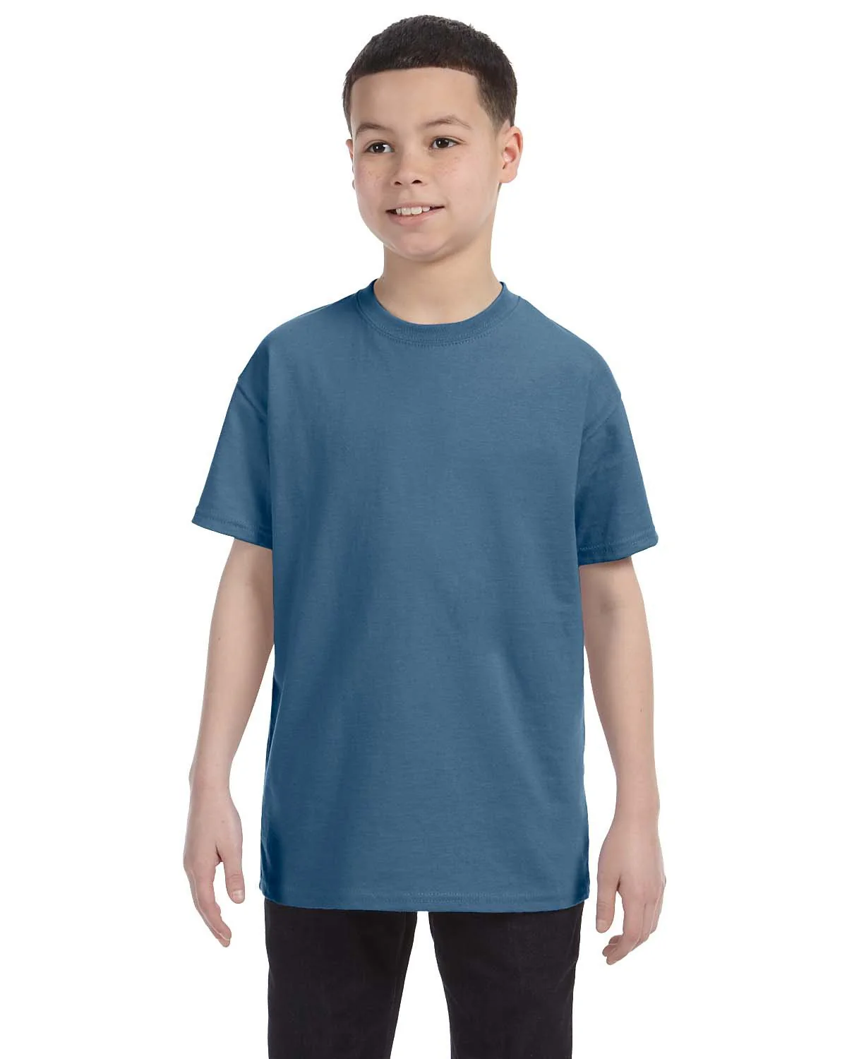 Gildan G500B Youth Heavy Cotton T-Shirt - Image 22