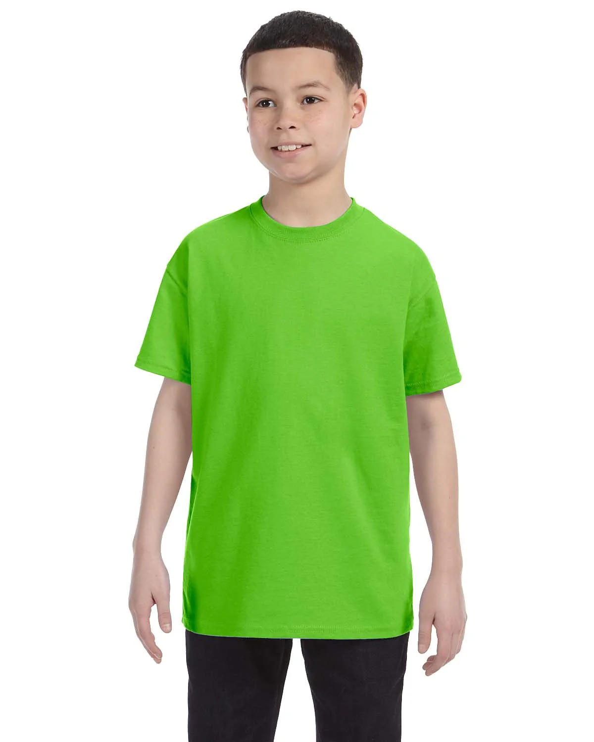 Gildan G500B Youth Heavy Cotton T-Shirt - Image 27