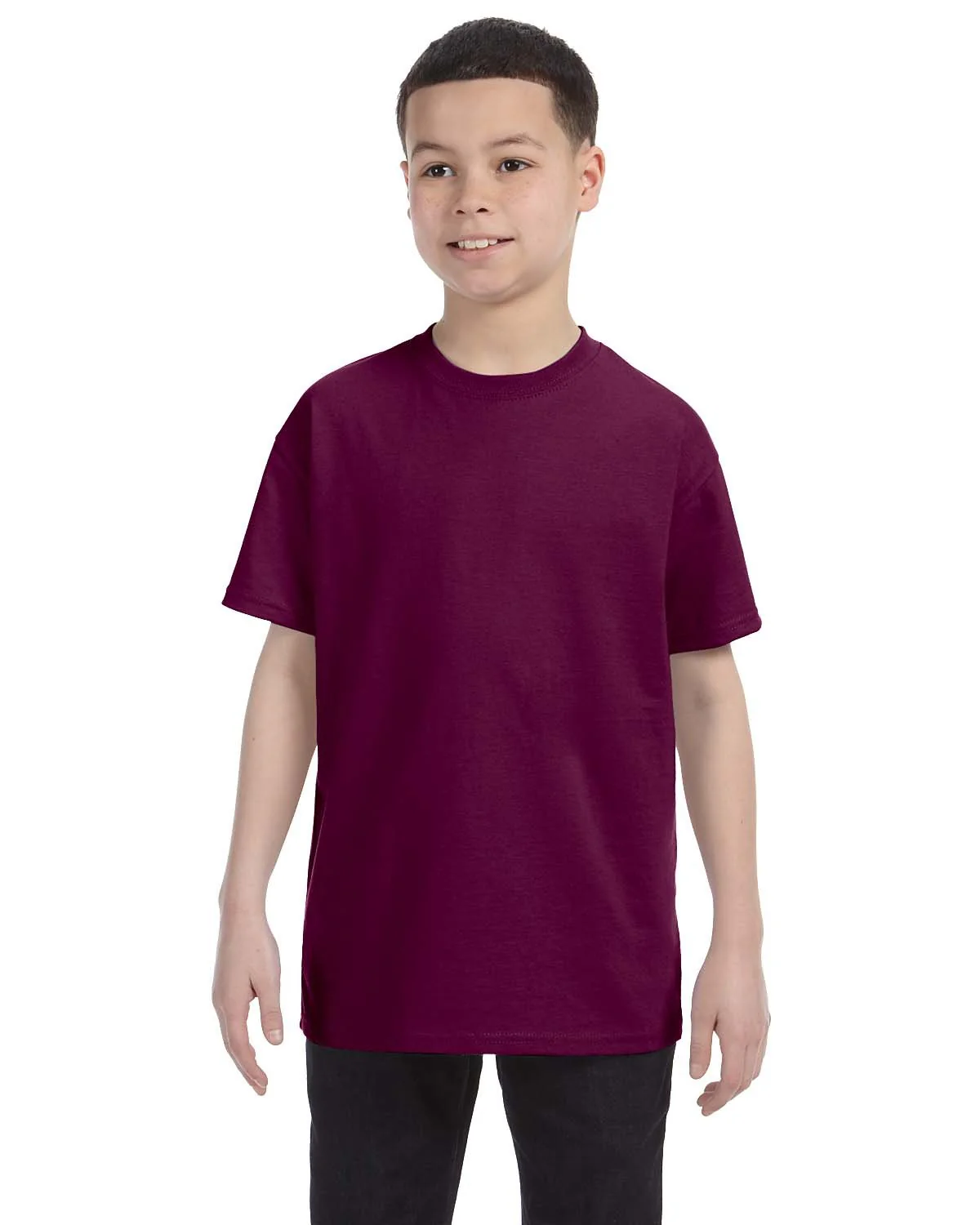 Gildan G500B Youth Heavy Cotton T-Shirt - Image 28