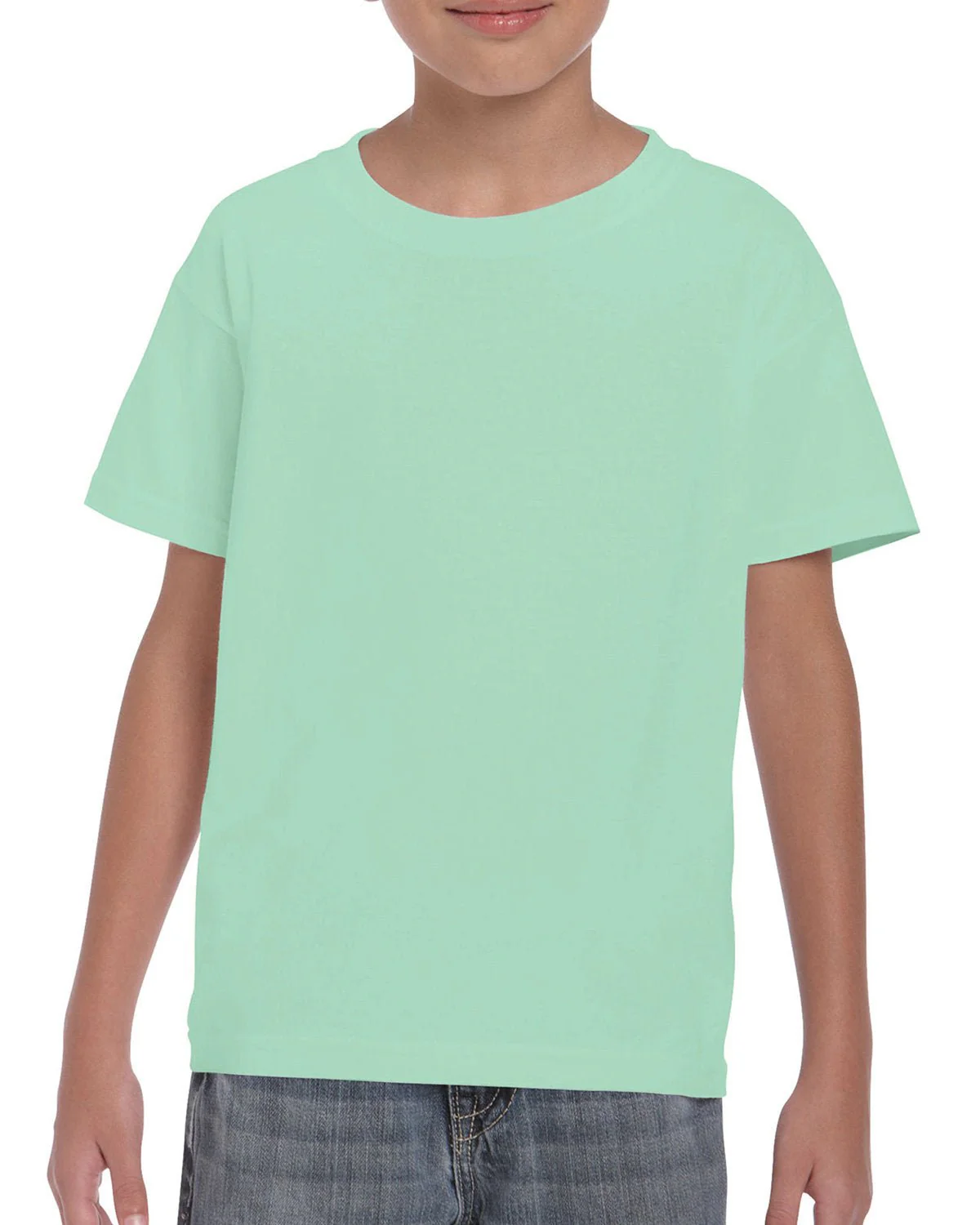 Gildan G500B Youth Heavy Cotton T-Shirt - Image 30