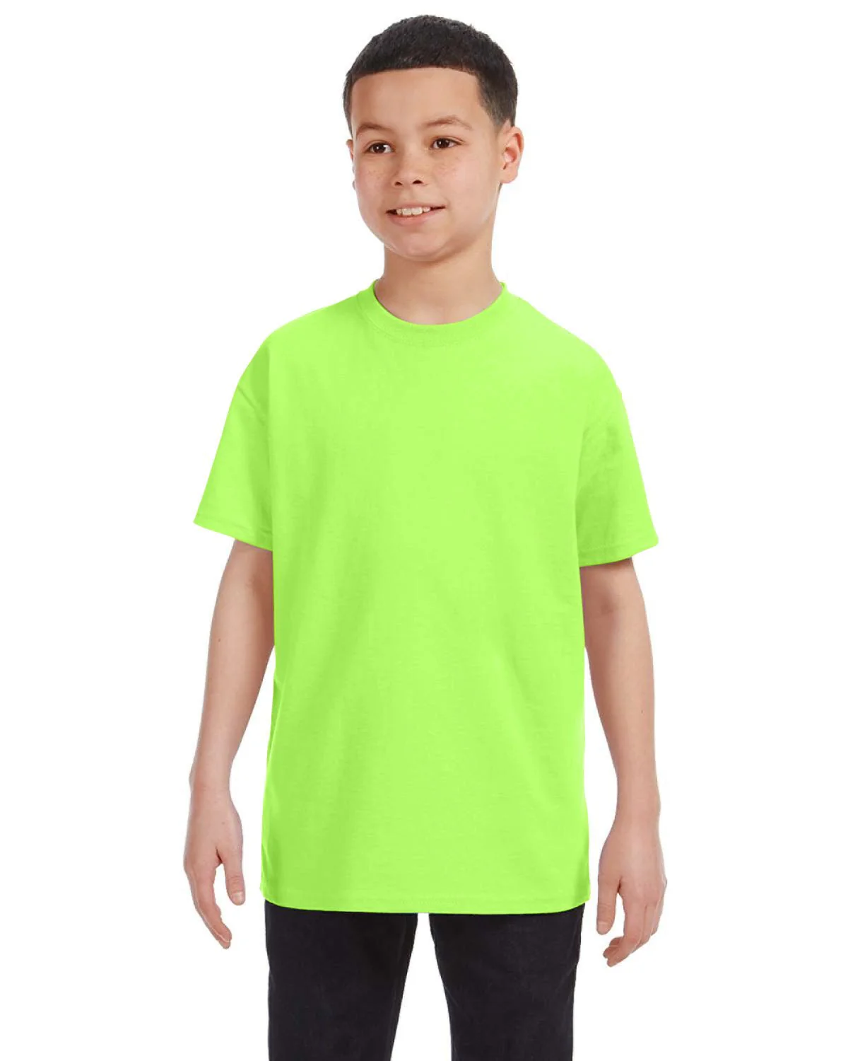 Gildan G500B Youth Heavy Cotton T-Shirt - Image 34