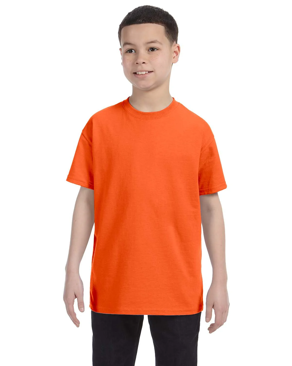 Gildan G500B Youth Heavy Cotton T-Shirt - Image 35