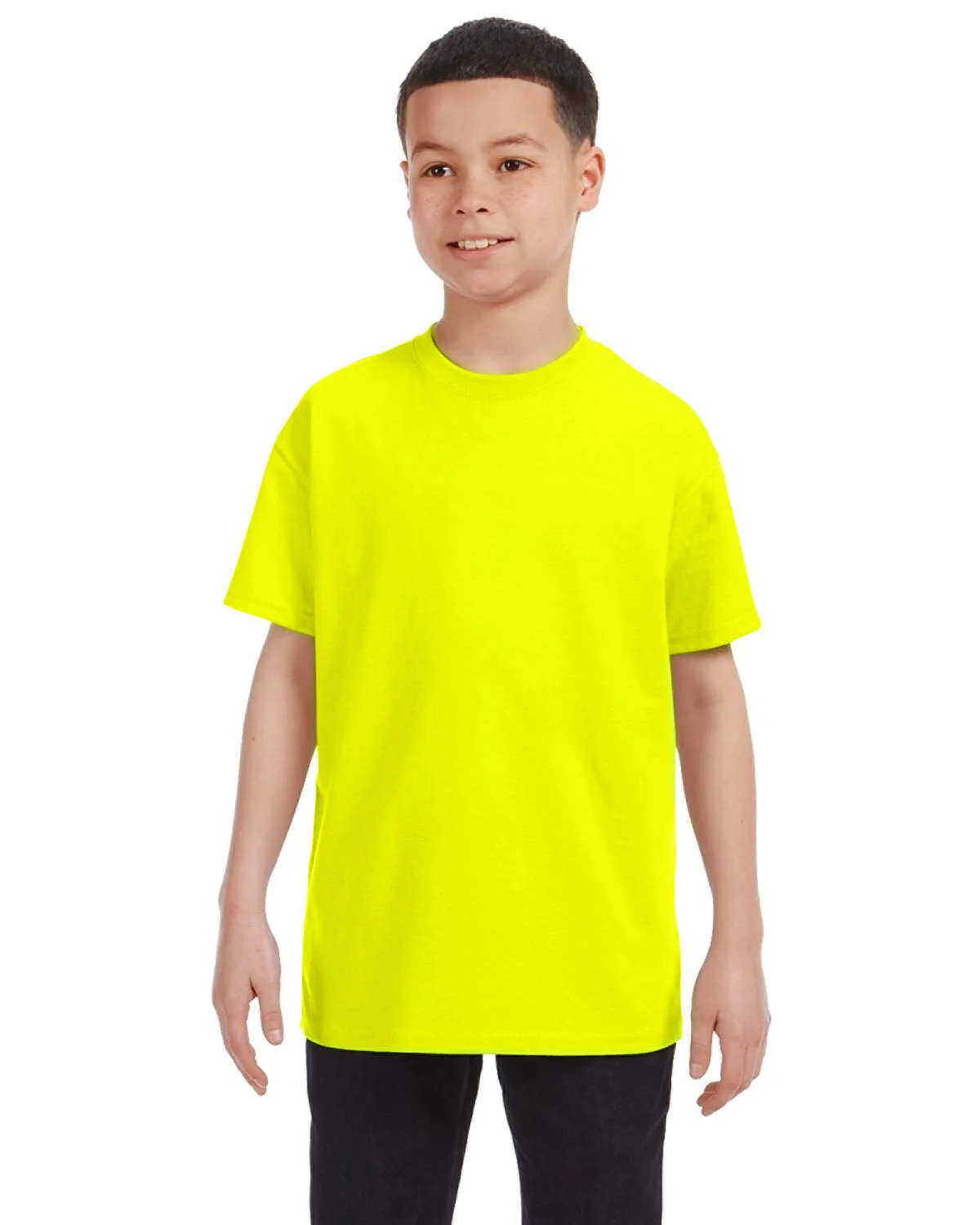 Gildan G500B Youth Heavy Cotton T-Shirt - Image 40