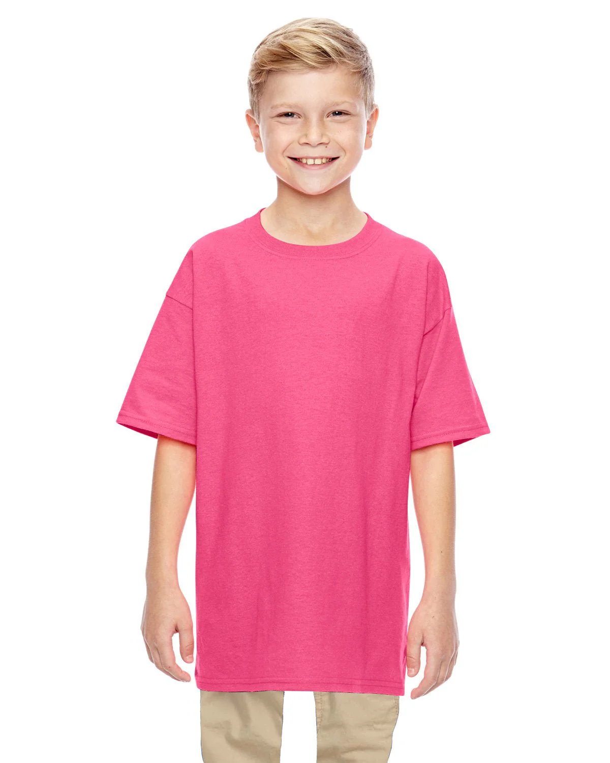 Gildan G500B Youth Heavy Cotton T-Shirt - Image 41
