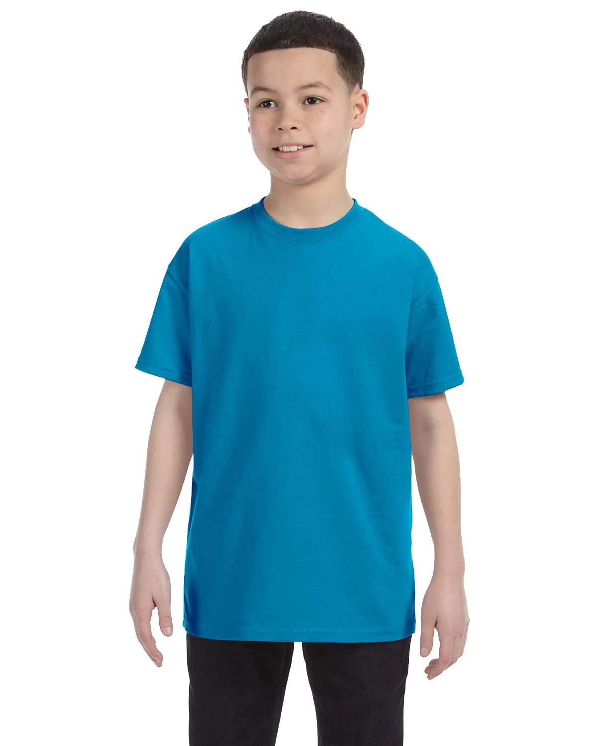 Gildan G500B Youth Heavy Cotton T-Shirt - Image 43