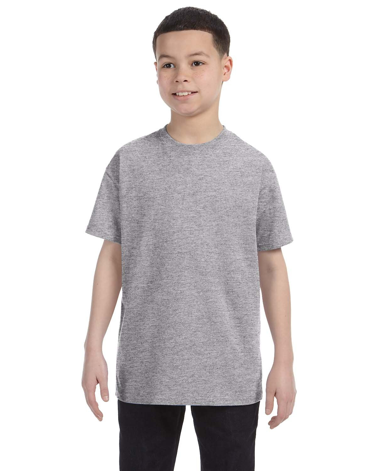 Gildan G500B Youth Heavy Cotton T-Shirt - Image 45