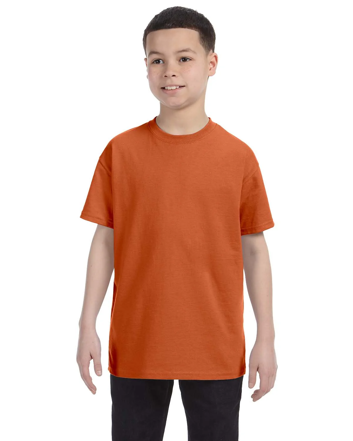 Gildan G500B Youth Heavy Cotton T-Shirt - Image 46