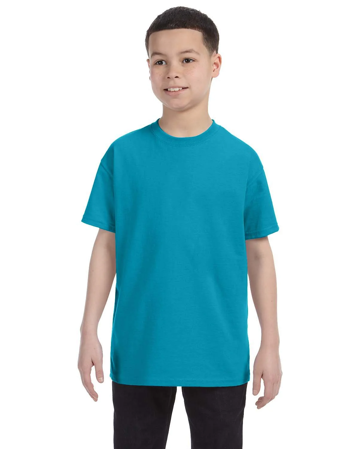 Gildan G500B Youth Heavy Cotton T-Shirt - Image 48