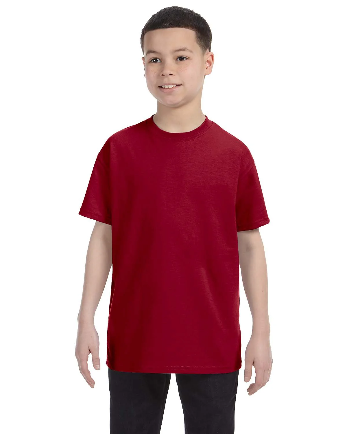 Gildan G500B Youth Heavy Cotton T-Shirt - Image 5