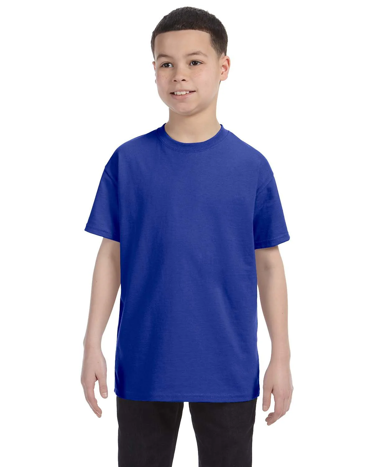 Gildan G500B Youth Heavy Cotton T-Shirt - Image 8