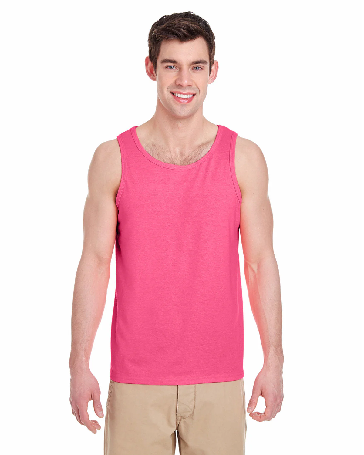 Gildan G520 Adult Heavy Cotton Tank - Image 10