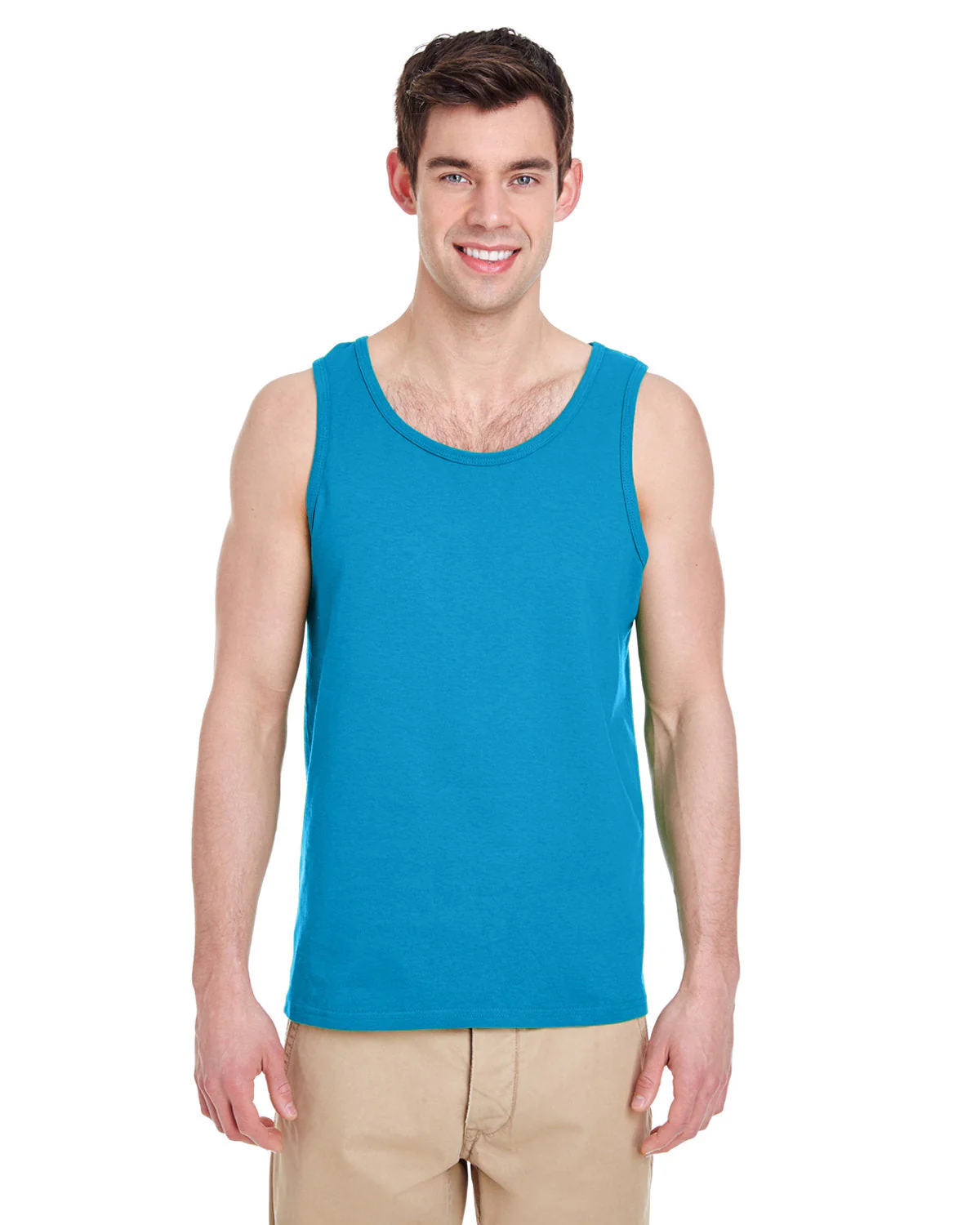 Gildan G520 Adult Heavy Cotton Tank - Image 11