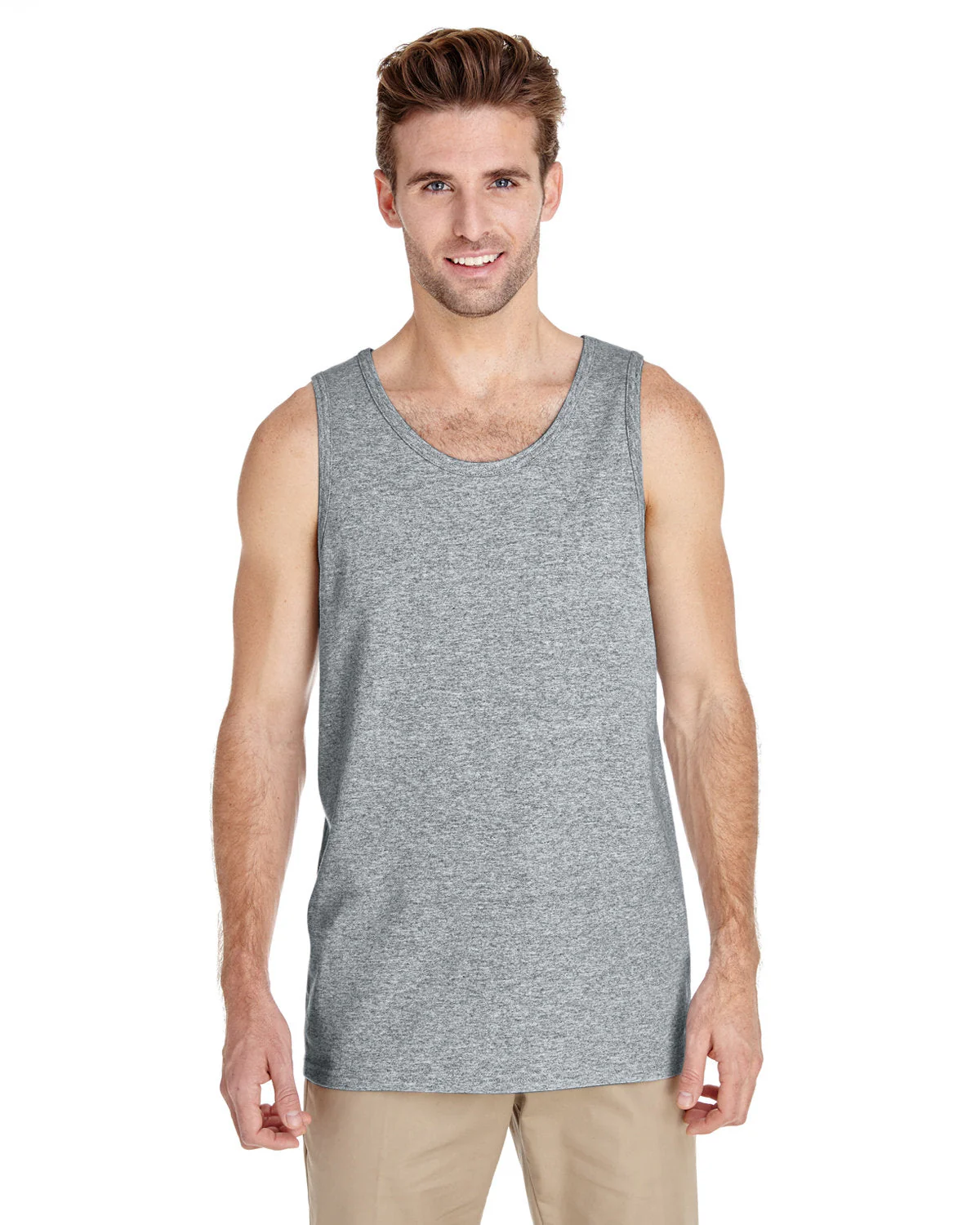 Gildan G520 Adult Heavy Cotton Tank - Image 12
