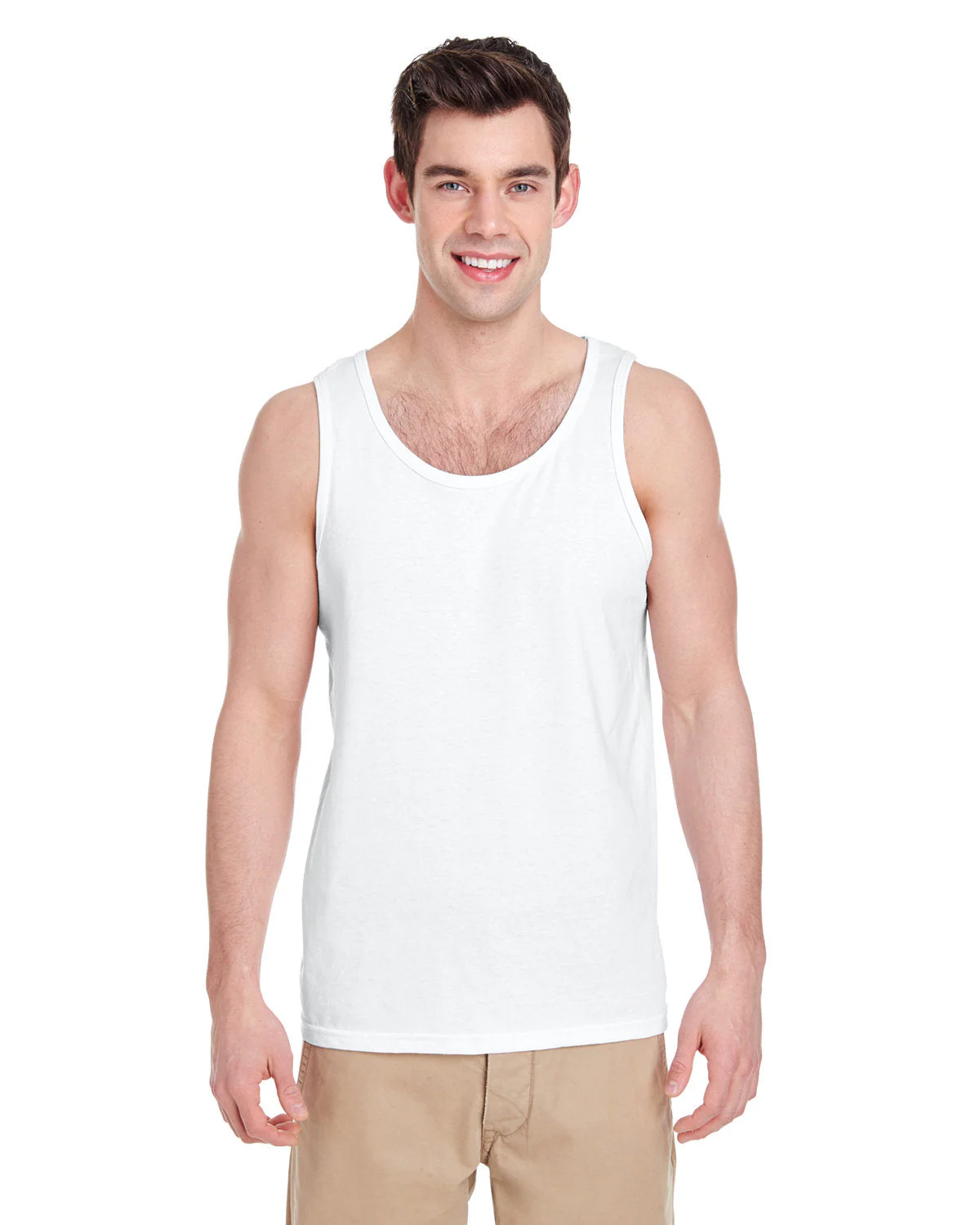 Gildan G520 Adult Heavy Cotton Tank - Image 14