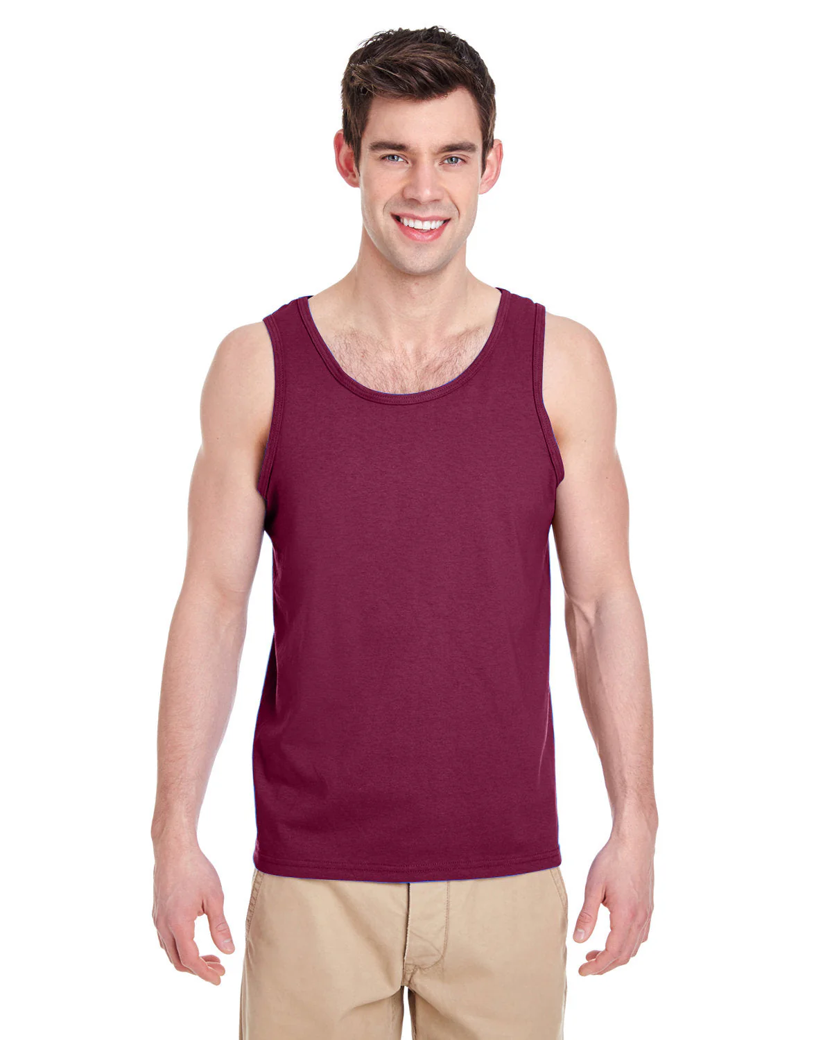 Gildan G520 Adult Heavy Cotton Tank - Image 4