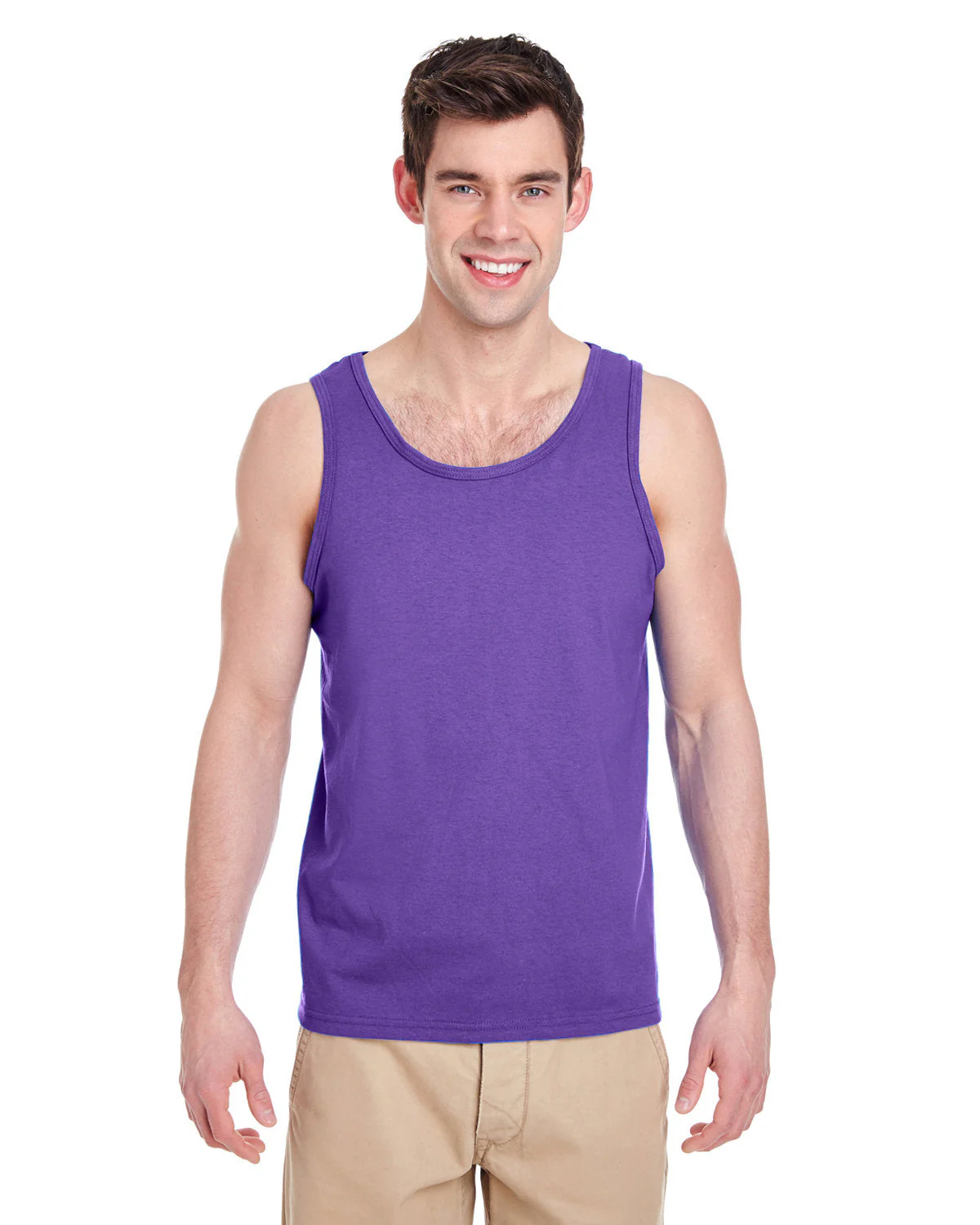 Gildan G520 Adult Heavy Cotton Tank - Image 7