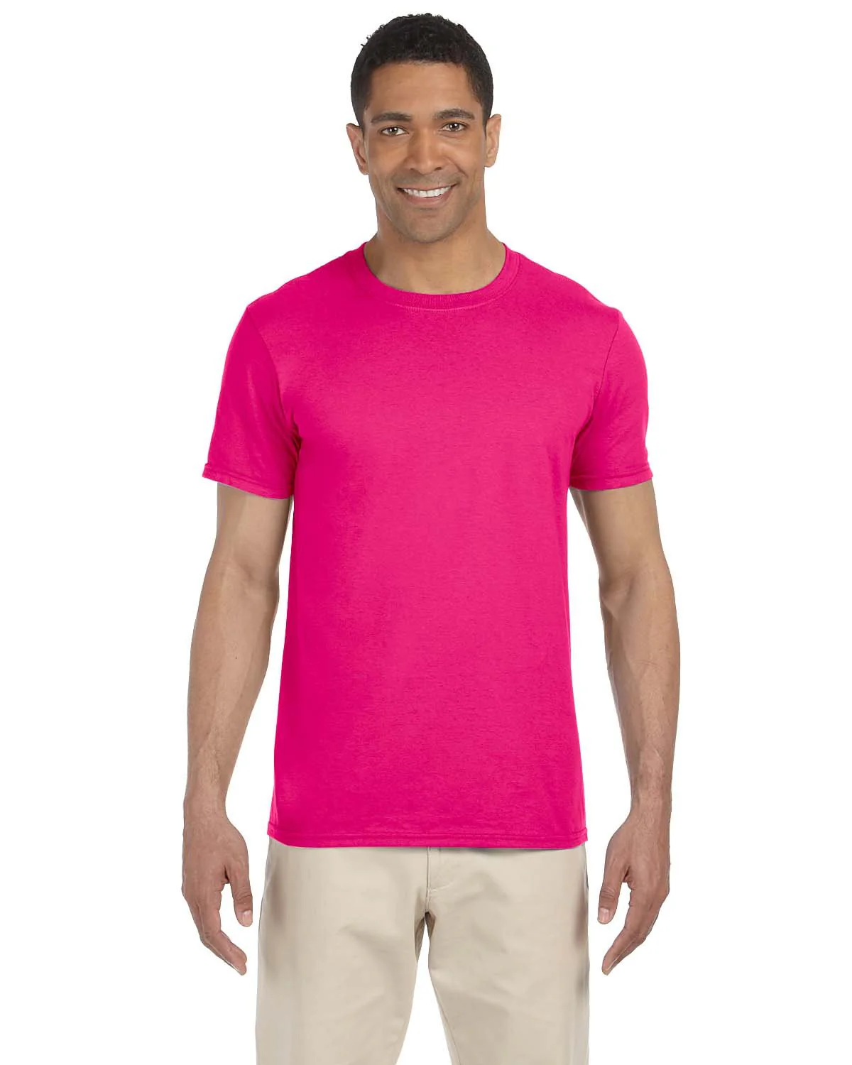 Gildan G640 Adult Softstyle T-Shirt - Image 3