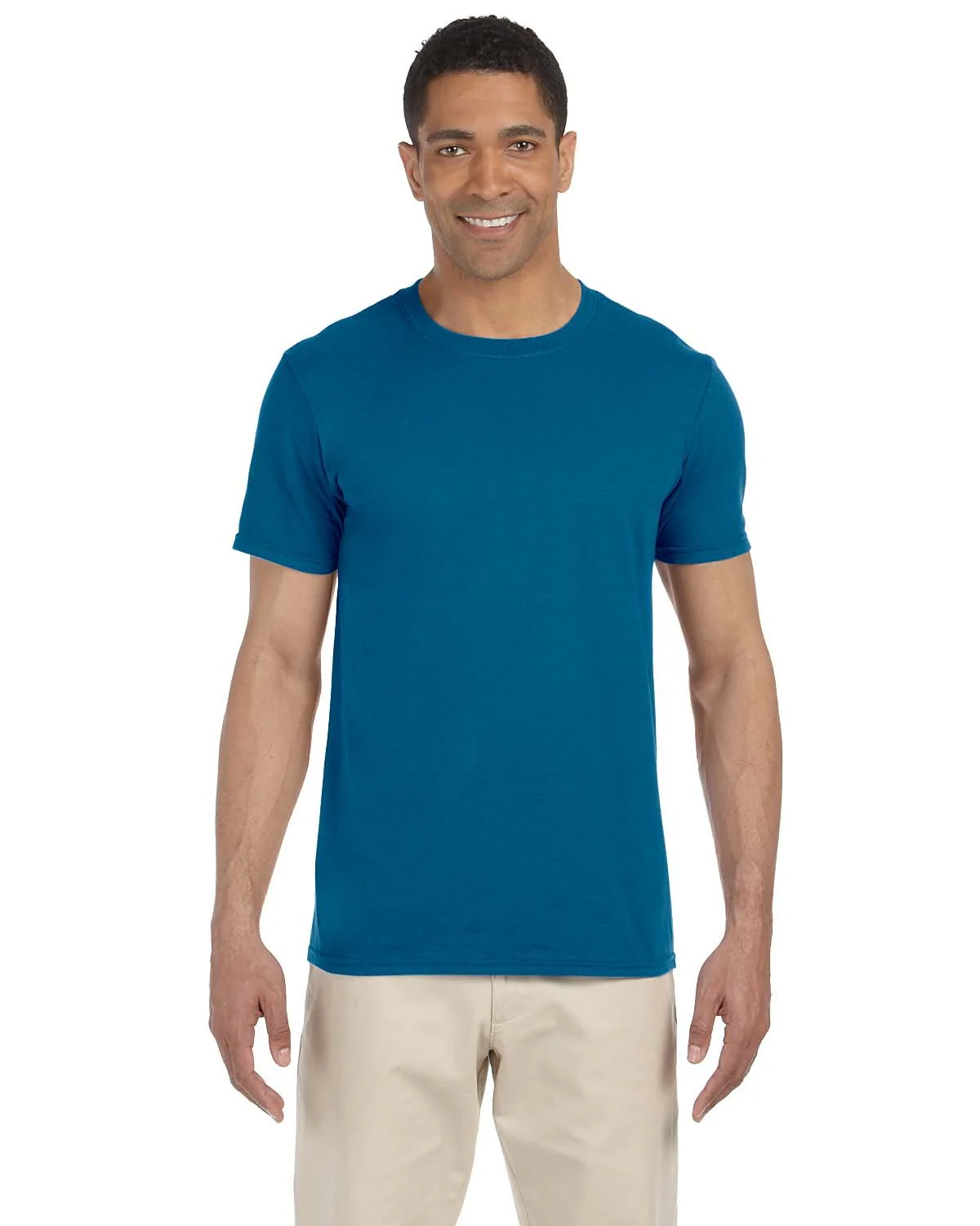 Gildan G640 Adult Softstyle T-Shirt - Image 4