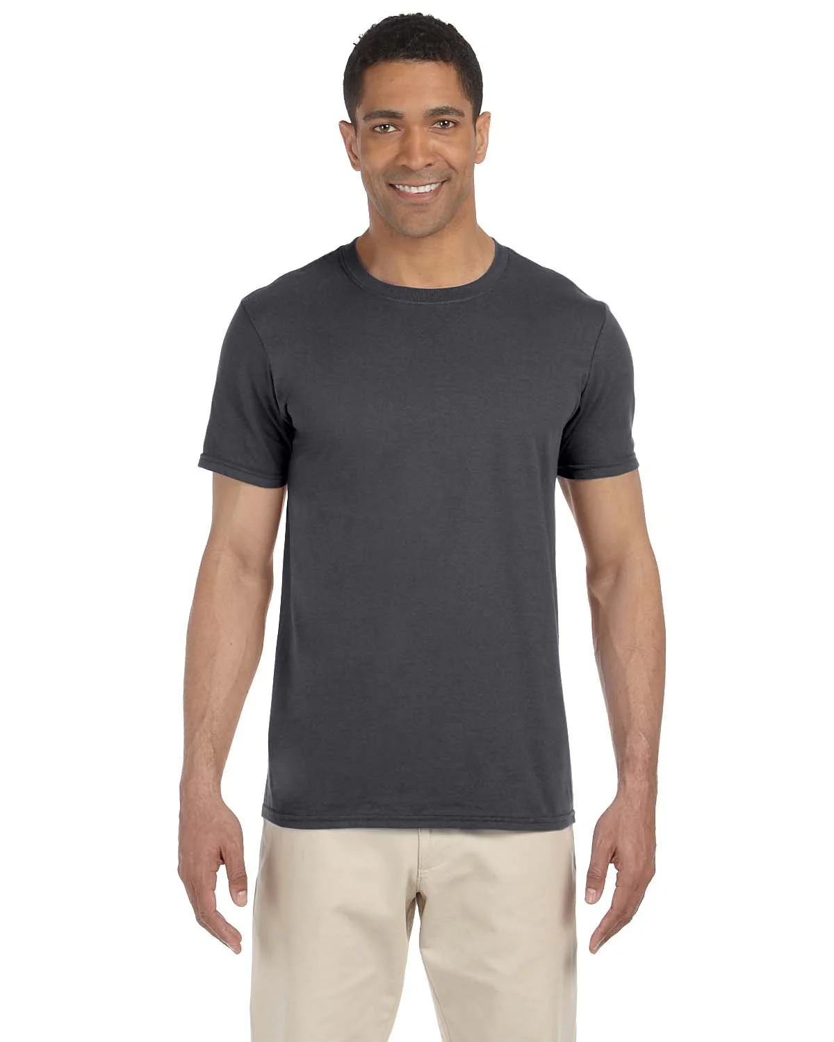 Gildan G640 Adult Softstyle T-Shirt - Image 9