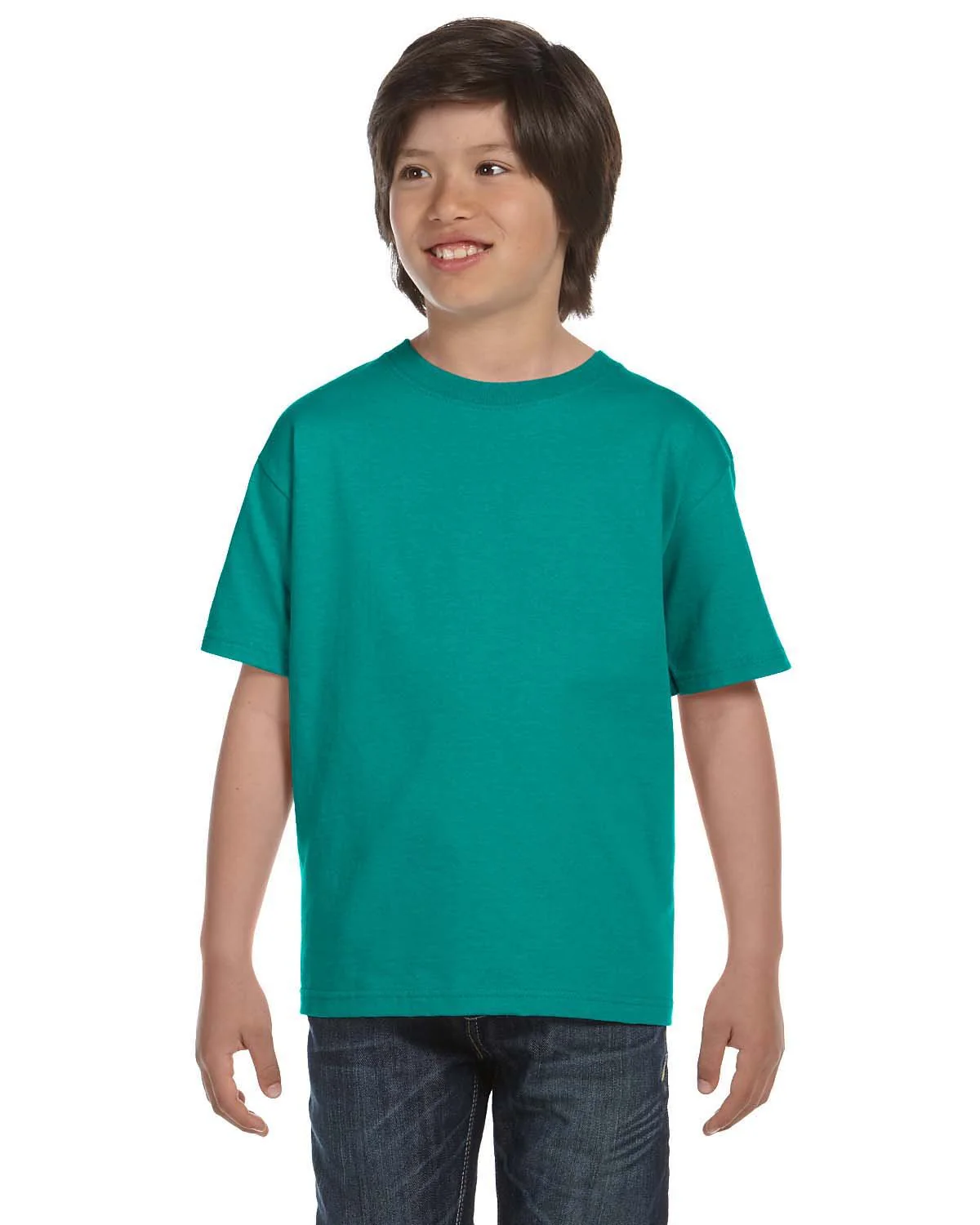 Gildan G800B Youth 50/50 T-Shirt - Image 15
