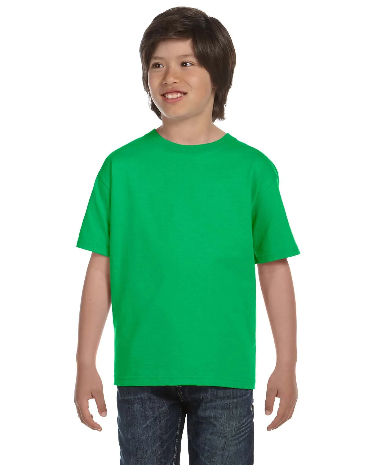 Gildan G800B Youth 50/50 T-Shirt - Image 6