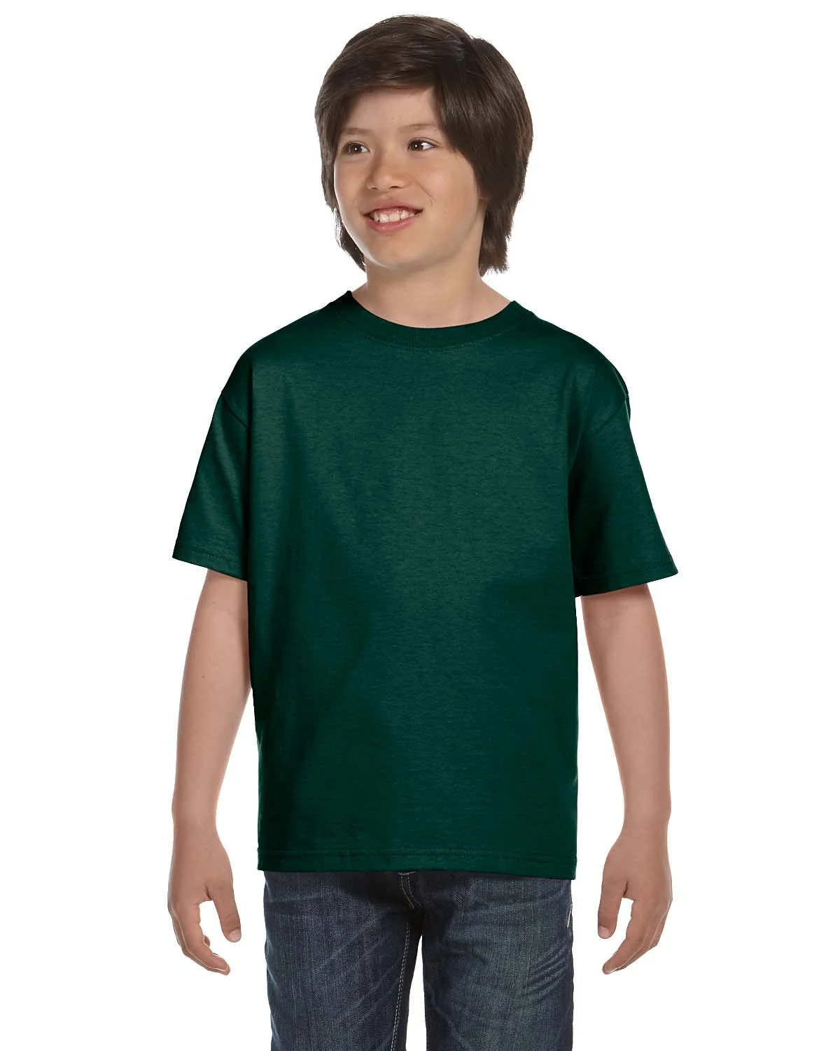 Gildan G800B Youth 50/50 T-Shirt - Image 7