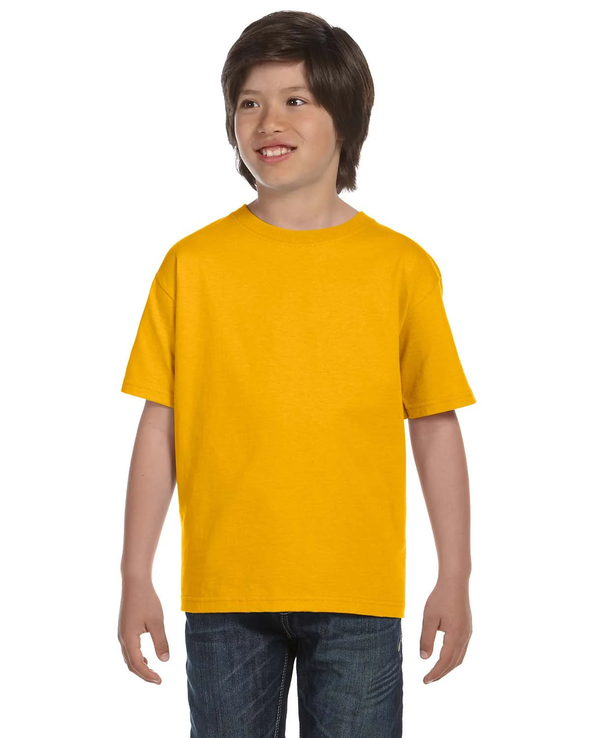Gildan G800B Youth 50/50 T-Shirt - Image 8