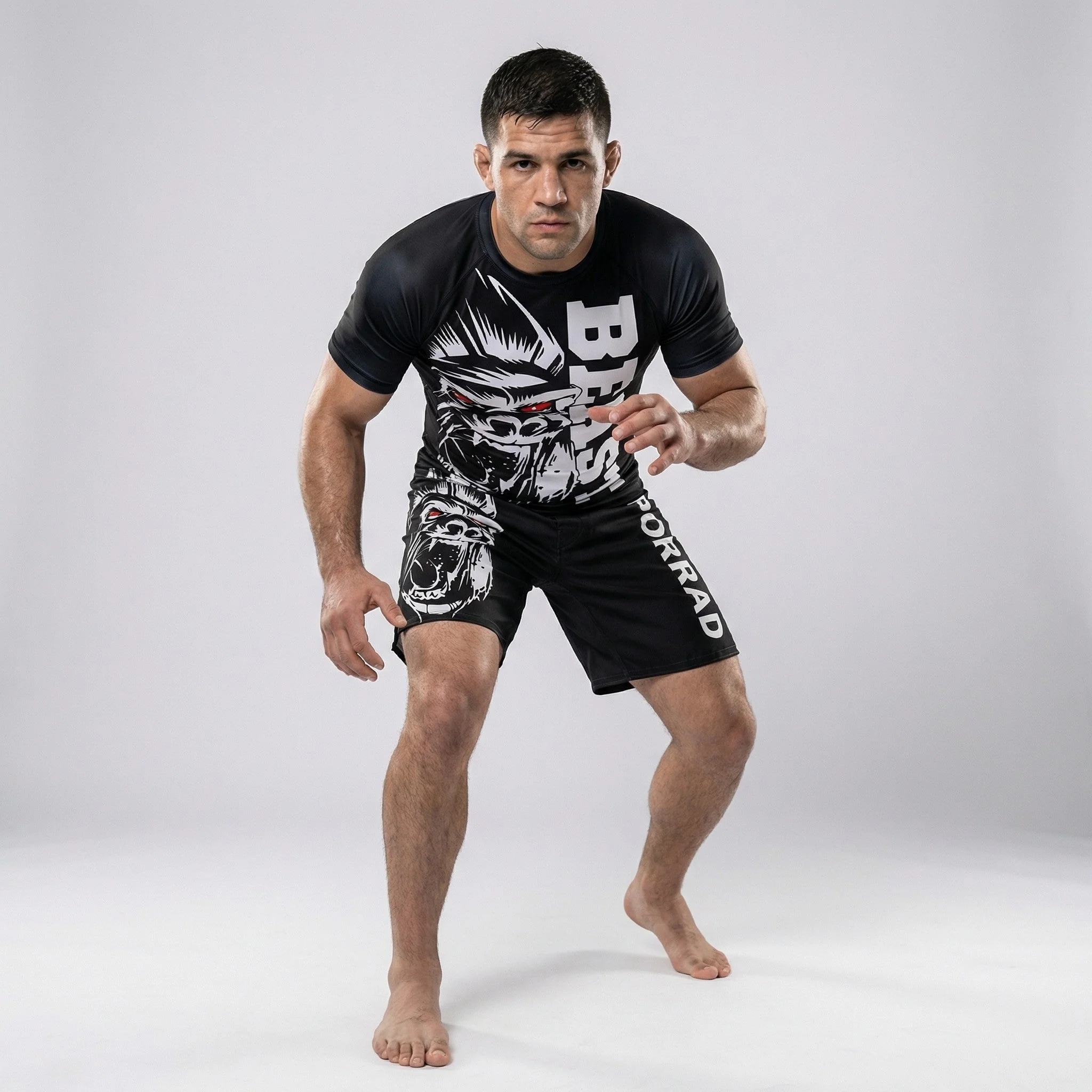 Gorilla Beast Short Sleeve Rash Guard - Image 2