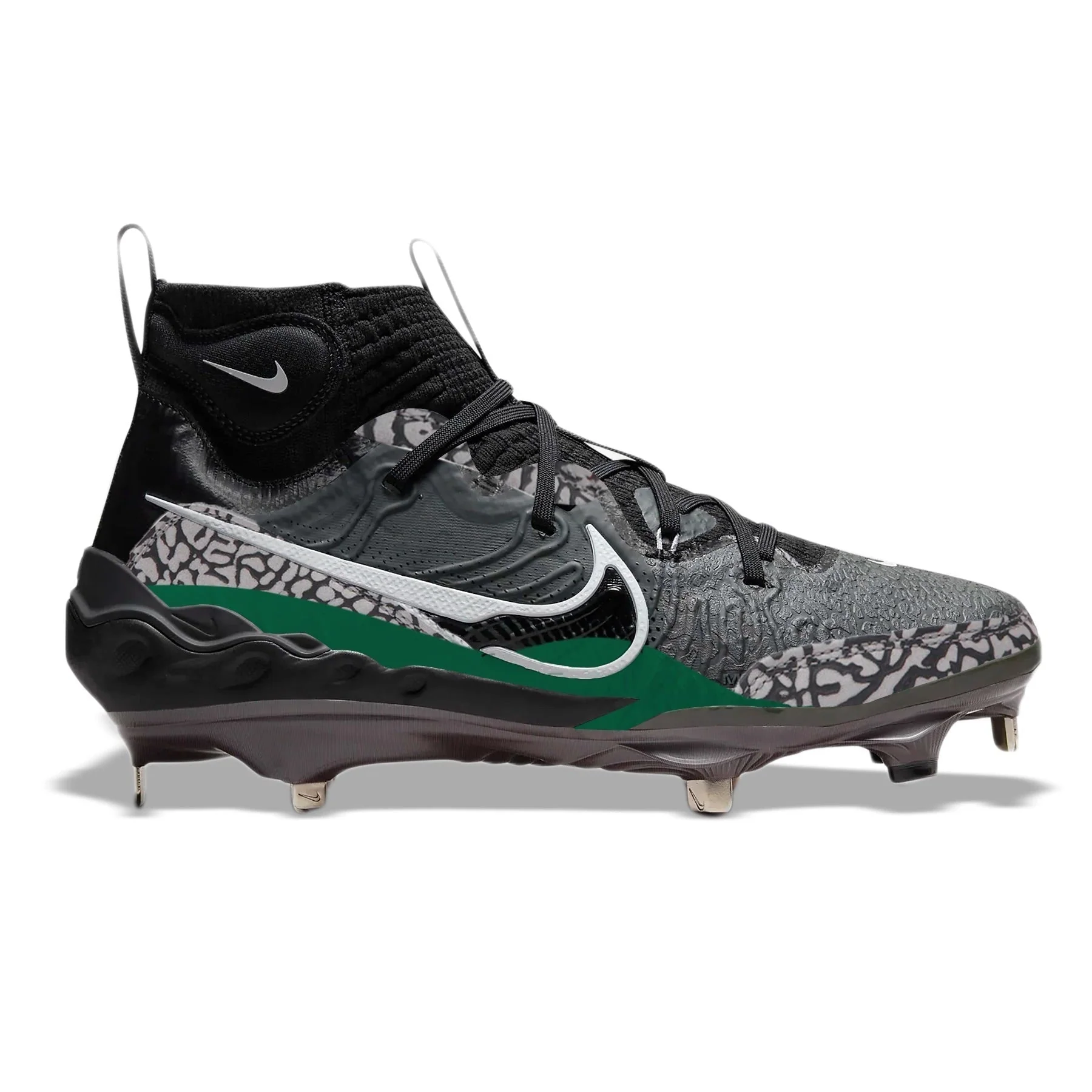 "Green Cement Alternate" Nike Alpha Huarache NXT Cleats